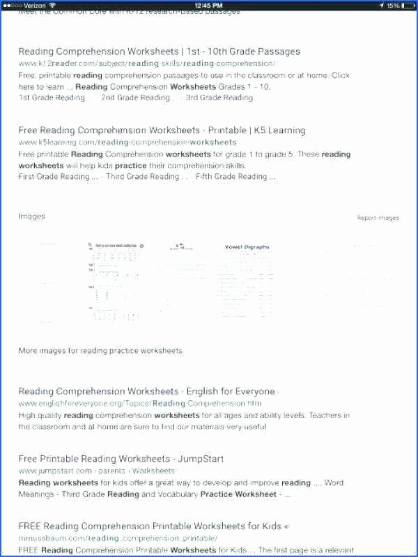 Vocabulary Worksheets for 1st Graders Printable Reading Worksheets for Grade Free 1 Download them