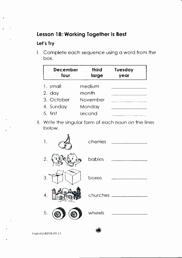 Vocabulary Worksheets for 1st Graders Vocabulary Grade I Me Words Printable First Grade 1