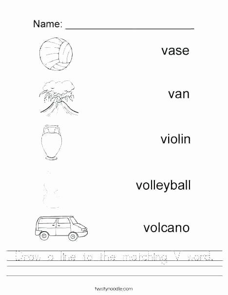 Volcano Diagram Worksheets Alphabet Worksheets for Kindergarten Pdf