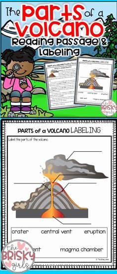 Volcano Worksheet for Kids 82 Best Volcano Activities Images In 2013