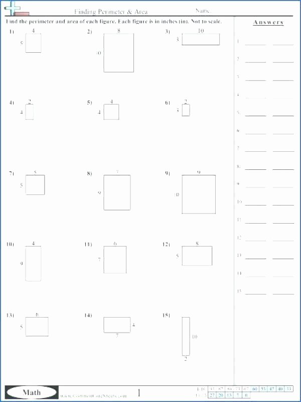 Volume Of Irregular Shapes Worksheet Unique Perimeter area and Volume Worksheets Worksheet