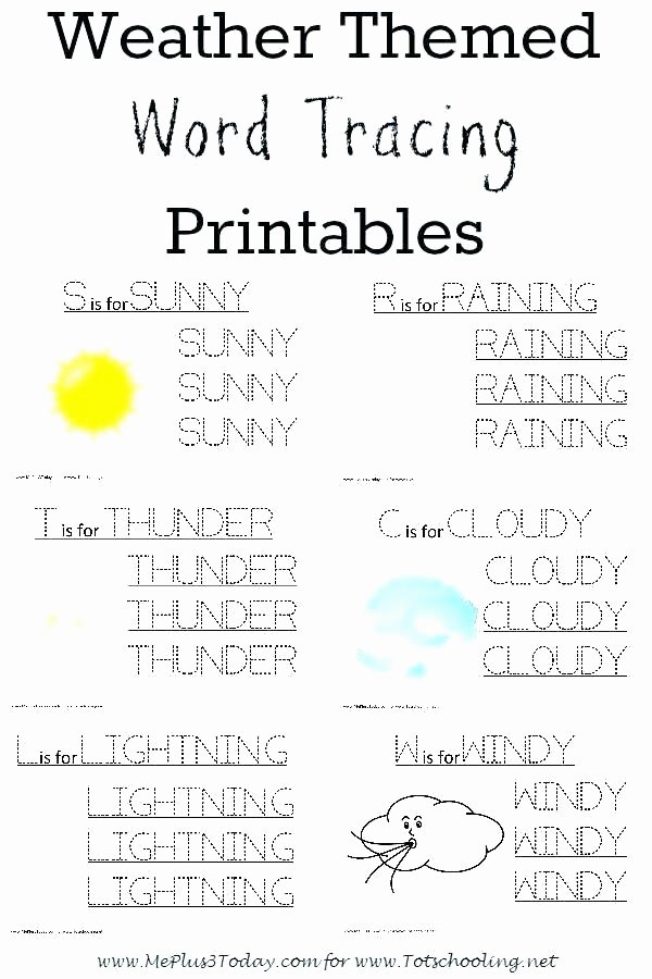 Weather Worksheets for 2nd Graders Clouds Worksheet Illustrate Science Weather Worksheets