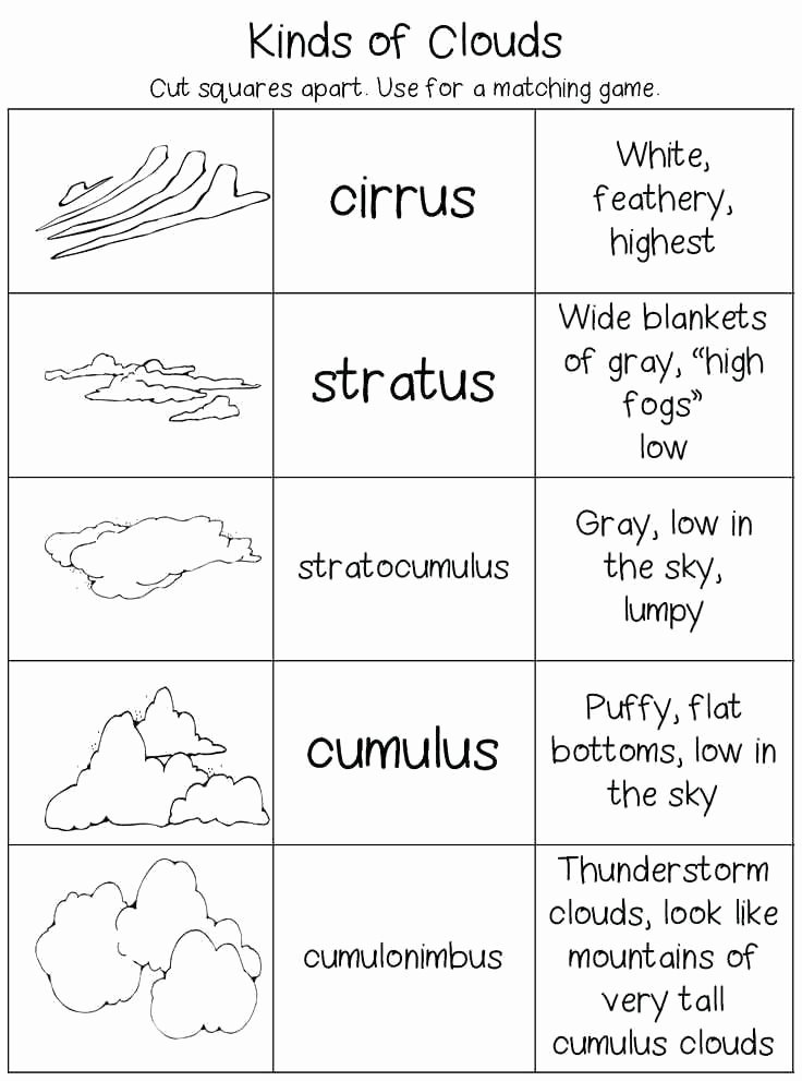 Weather Worksheets for 3rd Grade Beautiful Weather Worksheets for First Graders Free Weather Worksheets
