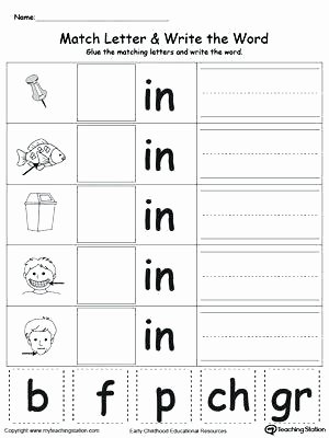 Word Families Worksheets Pdf Word Family Ap Worksheets for Kindergarten Pdf