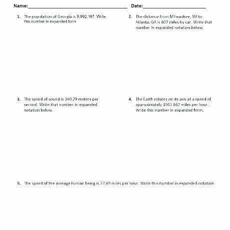 Word form Worksheets 4th Grade Expanded form Worksheets Second Grade Place Value Worksheets