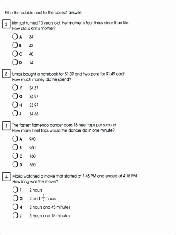 Word Problems Worksheets for Kindergarten Minute Math Worksheets 7th Grade