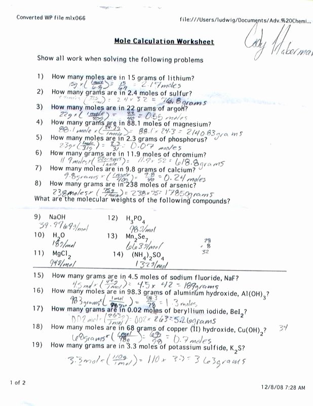 Worksheet Works Calculating Volume Work Worksheets with Answers Introduction to Energy