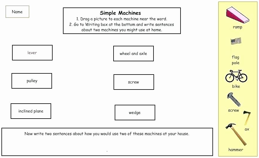 Worksheets On force and Motion Energy Worksheets for 2nd Grade Resources Science Energy