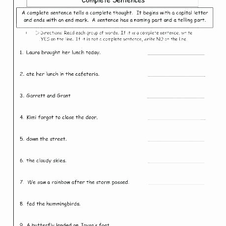 Writing Sentences Worksheets 3rd Grade Collection Free Worksheets Library Download and Print