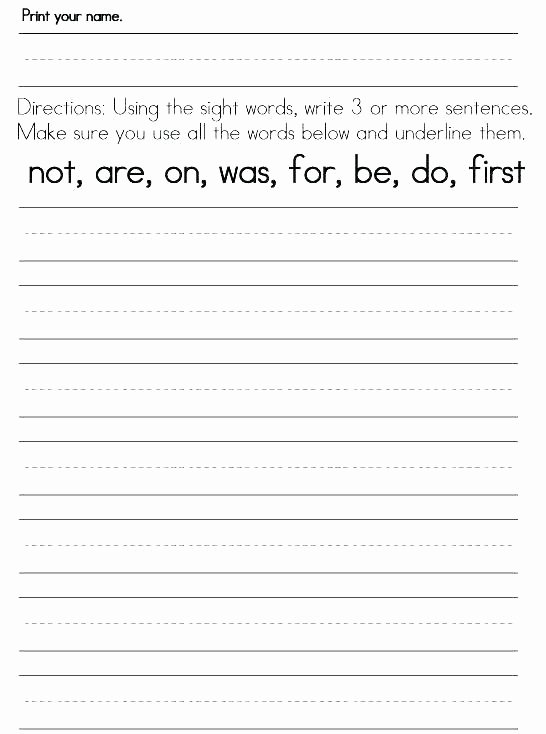 Writing Simple Sentences Worksheets Writing Sentences Worksheets Grade 4th Correcting Types